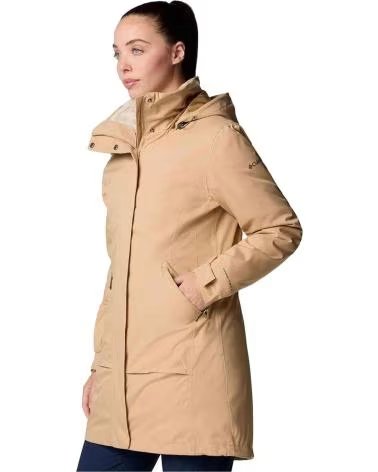 COLUMBIA GIACCA 2113971262 DA DONNA IN BEIGE MULTICOLOR