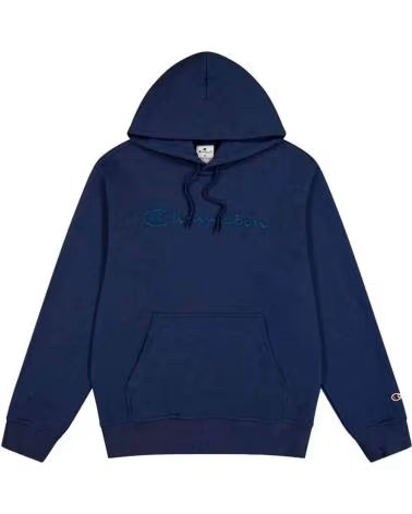 CHAMPION SWEATSHIRT COM CAPUZ 220271-BS561 AZUL PARA HOMEM MULTICOLOR