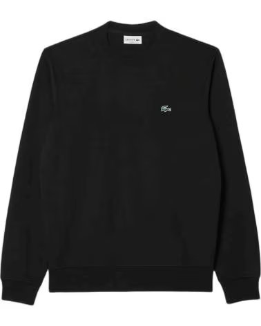 LACOSTE SWEATSHIRT HOMEM PRETA NEGRO