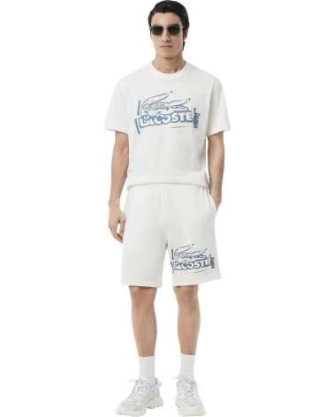 LACOSTE BERMUDA SHORTS GH028600CPI WHITE BLANCO
