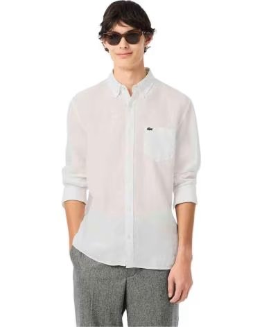 LACOSTE CH569200001 HERRENHEMD BLANCO
