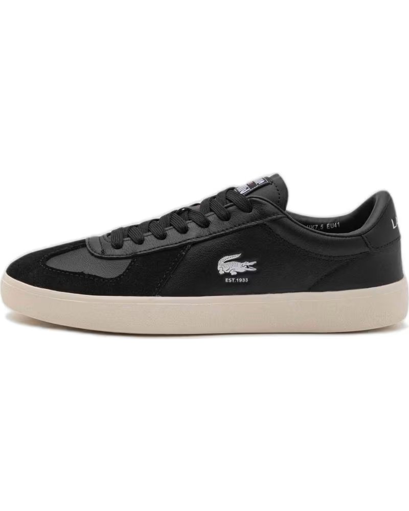 LACOSTE SNEAKERS BASESHOT PRO NEGRO