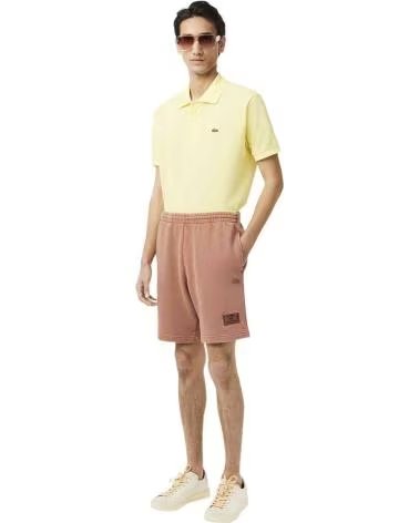 LACOSTE BERMUDAS GH992500I1K EM LARANJA PARA HOMEM MARRON