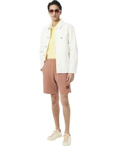 LACOSTE BERMUDAS GH992500I1K EM LARANJA PARA HOMEM MARRON