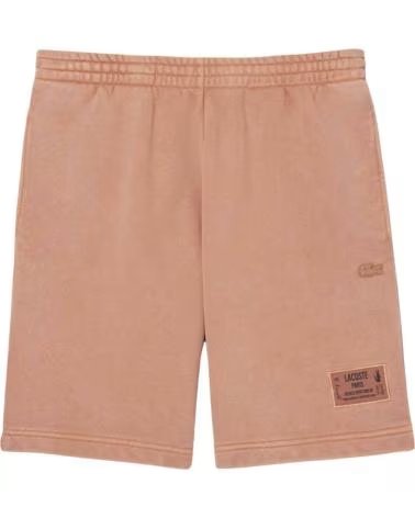 LACOSTE BERMUDAS GH992500I1K EM LARANJA PARA HOMEM MARRON