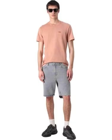 LACOSTE T-SHIRT A MANICHE CORTE TH989400I1K MARRON