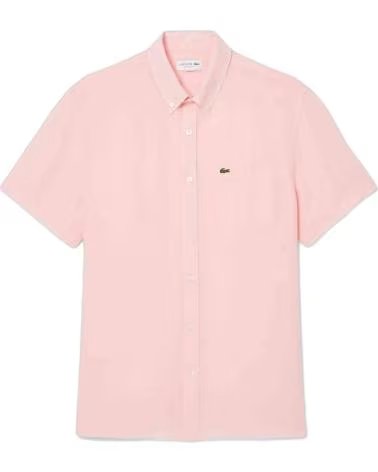 LACOSTE CHEMISE CH569900T03 ROSE POUR HOMME ROSA