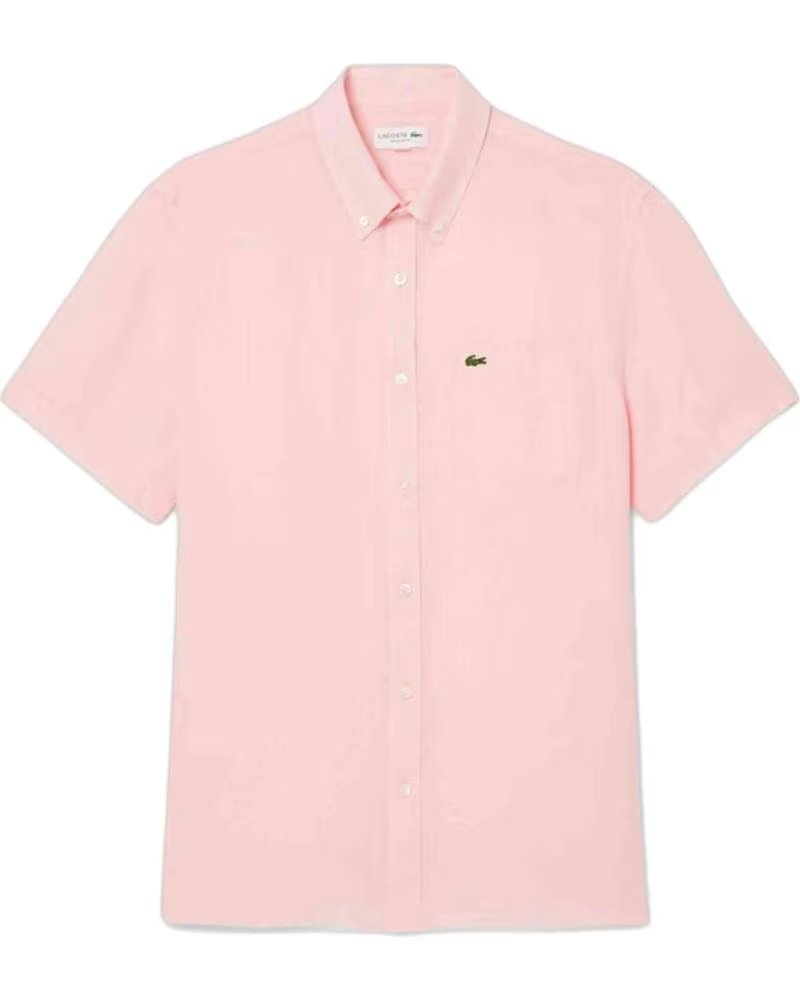 LACOSTE CHEMISE CH569900T03 ROSE POUR HOMME ROSA
