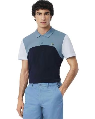 LACOSTE POLO PH956300I0M DE MANGA CORTA PARA HOMBRE AZUL