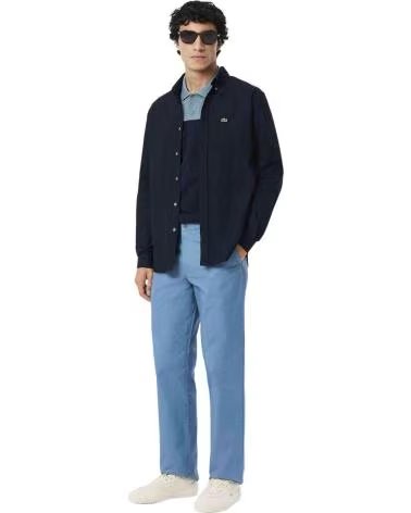 LACOSTE POLO PH956300I0M DE MANGA CORTA PARA HOMBRE AZUL