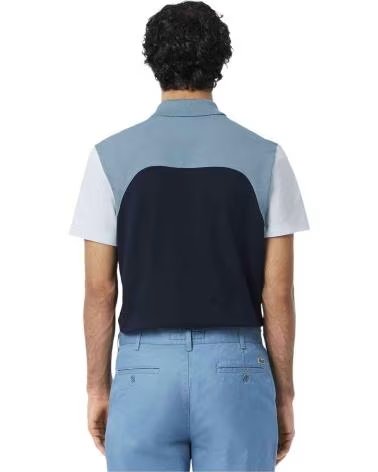 LACOSTE POLO PH956300I0M DE MANGA CORTA PARA HOMBRE AZUL