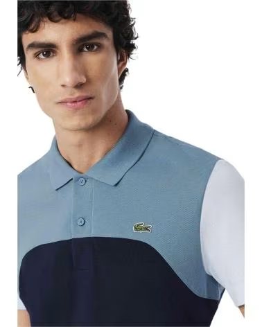 LACOSTE POLO PH956300I0M DE MANGA CORTA PARA HOMBRE AZUL