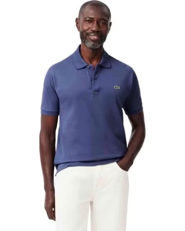 LACOSTE POLO L1212-00-I1M MANICA CORTA UOMO BLU AZUL