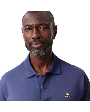 LACOSTE POLO L1212-00-I1M MANICA CORTA UOMO BLU AZUL