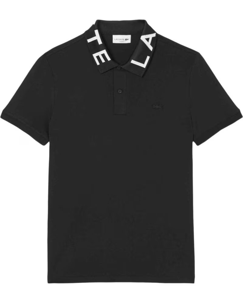 LACOSTE POLO PH953800031 DE MANGA CORTA NEGRO