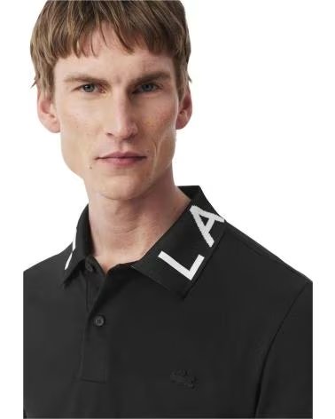 LACOSTE POLO PH953800031 DE MANGA CORTA NEGRO