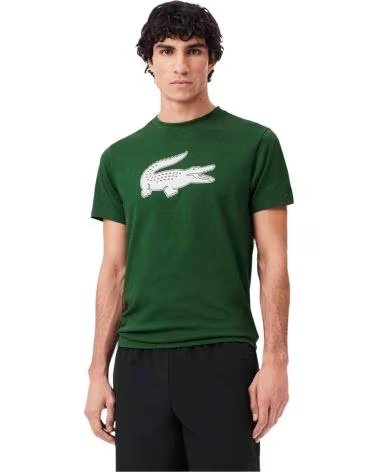 LACOSTE CAMISETA TH2042-00-YRR MANGA CORTA HOMBRE VERDE