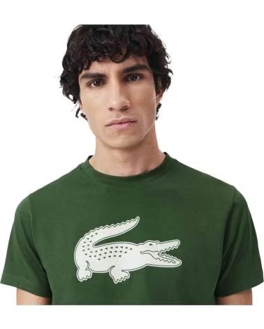 LACOSTE CAMISETA TH2042-00-YRR MANGA CORTA HOMBRE VERDE