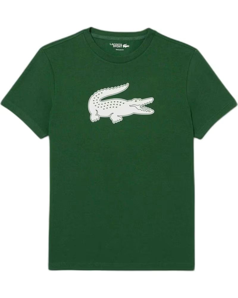 LACOSTE CAMISETA TH2042-00-YRR MANGA CORTA HOMBRE VERDE