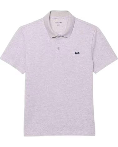 LACOSTE POLO DE MANGA CORTA DH5522-00-CAA EN MORADO PARA HOMBRE