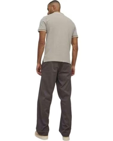 JACK AND JONES POLO & SLIM FIT CROCKERY BEIGE