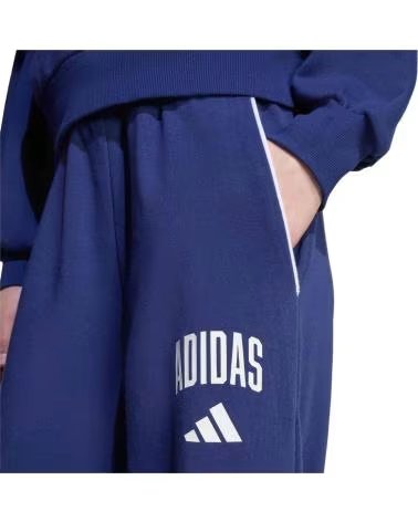 ADIDAS PANTALONI DELLA TUTA JM1539 BLU PER RAGAZZE MULTICOLOR
