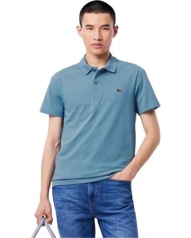 LACOSTE DH5522-00-HD9 SHORT SLEEVE POLO BLUE CALCAIRE