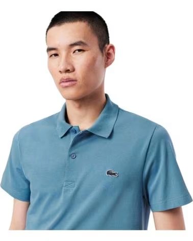 LACOSTE DH5522-00-HD9 SHORT SLEEVE POLO BLUE CALCAIRE