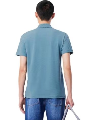 LACOSTE DH5522-00-HD9 SHORT SLEEVE POLO BLUE CALCAIRE