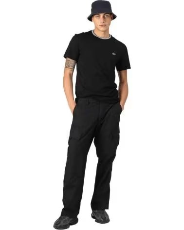 T-SHIRT RINGER LACOSTE TH9903-00-031 NEGRO