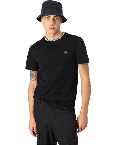 T-SHIRT RINGER LACOSTE TH9903-00-031 NEGRO