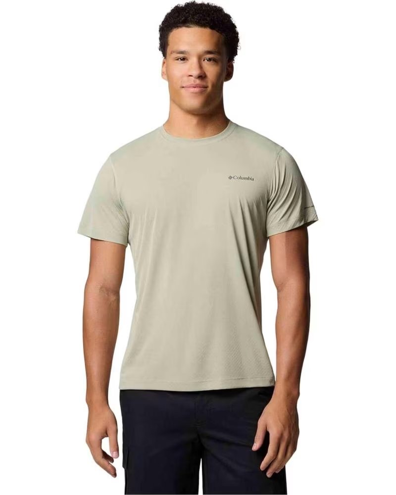 COLUMBIA MAGLIETTA A MANICHE CORTE 2118501348 BEIGE UOMO GREEN