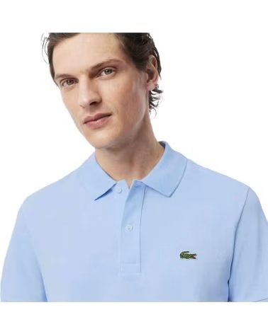 LACOSTE SHORT SLEEVE POLO SHIRT PH4012HBP CELESTE