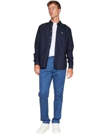 LACOSTE CAMISA 077-50510889615699 AZUL MARINO HOMBRE