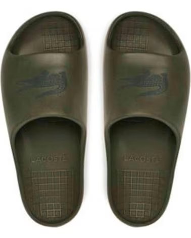 CHANCLAS LACOSTE PARA HOMBRE GREEN