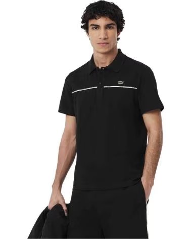 LACOSTE POLO DE MANGA CORTA 077-50628725408083 EN NEGRO PARA HOMBRE BLACK