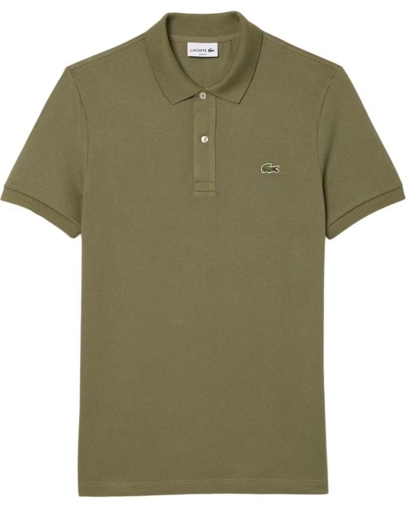 LACOSTE POLO MANGA CORTA 124-14941960143192 VERDE MULTICOLOR