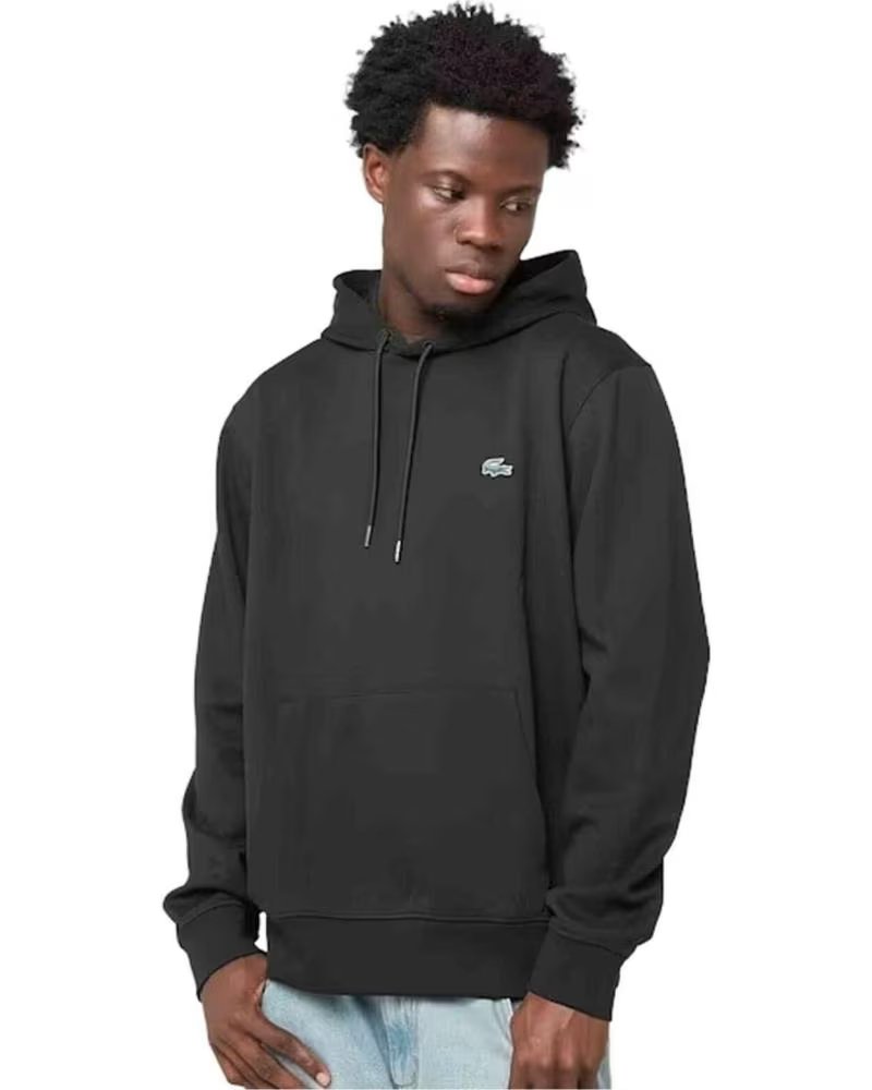 LACOSTE FELPA CON CAPPUCCIO SH5542-00-031 NERA NEGRO