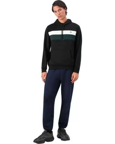 LACOSTE HOODIE SH8161-00-6XH BLACK