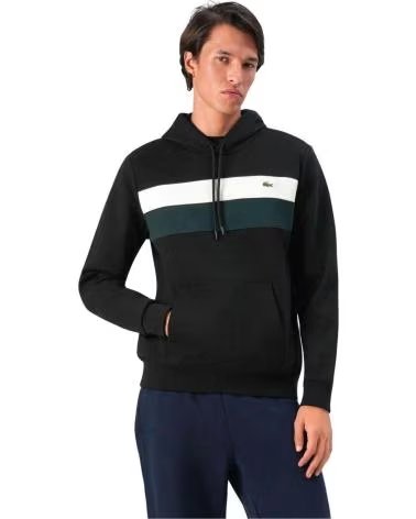LACOSTE HOODIE SH8161-00-6XH BLACK