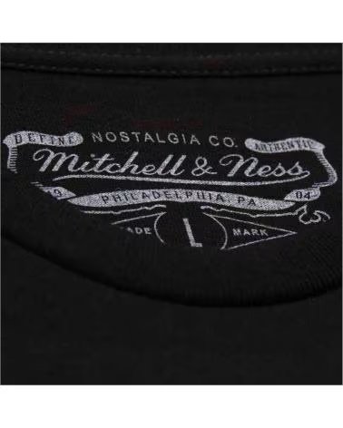 MITCHELL NESS T-SHIRT & SS15095-NBPBLCK