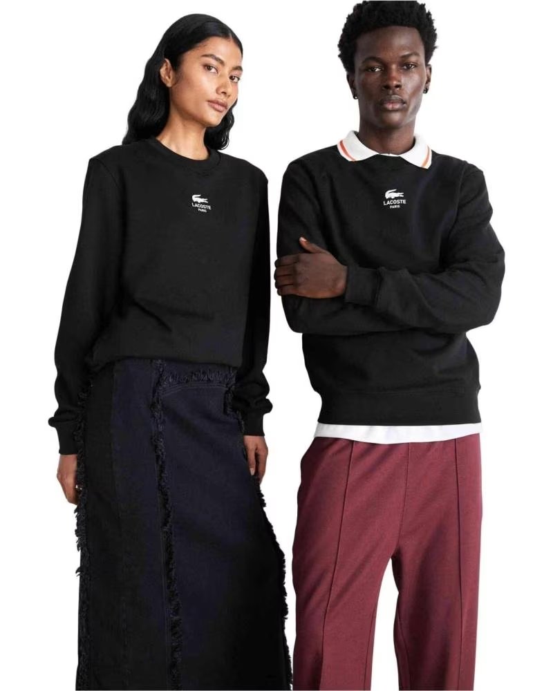 LACOSTE SUDADERA SH2736-00-031 UNISEX NEGRO NOIR