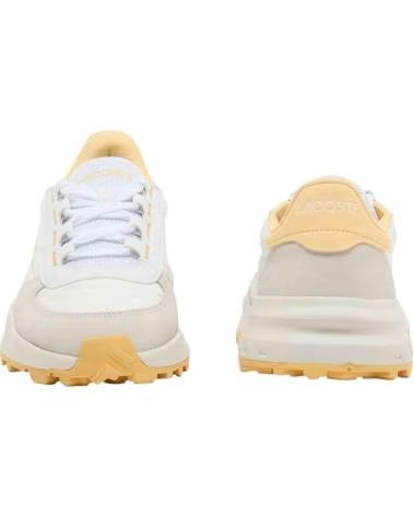 SNEAKER LACOSTE 50SFA0085-2H8 DA DONNA BIANCO GIALLO CHIARO WHT-LT YLW