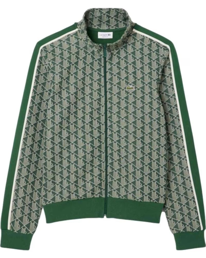 LACOSTE CHAQUETA DE CHANDAL SH1368-00-D1R EN VERDE PARA HOMBRE NAN