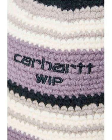 CARHARTT WIP MÜTZE HOLM STRIPE JACQUARD PHLOX I035462-3BDXX
