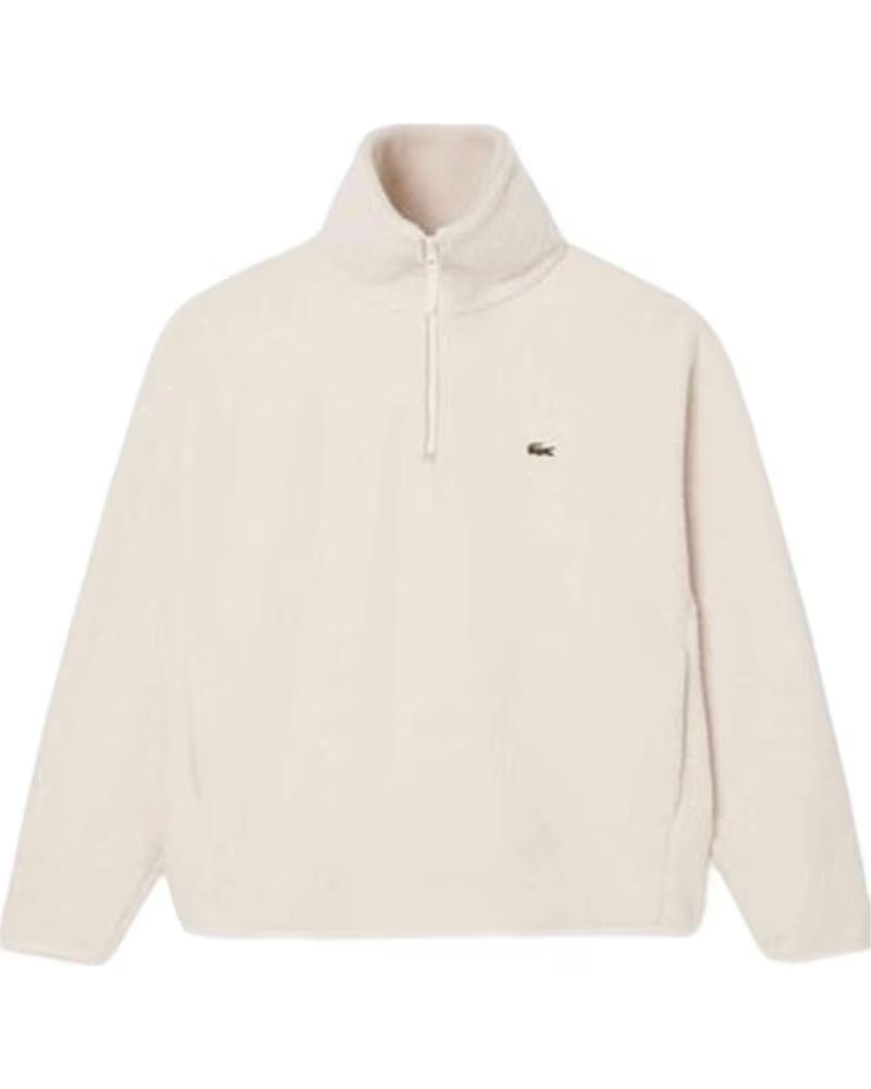 LACOSTE SUDADERA SH5500-00 BEIGE HOMBRE BLANC