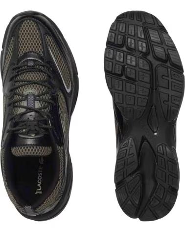 TÉNIS LACOSTE STORM 96 2K PARA HOMEM BLK-LT GRN NEGRO