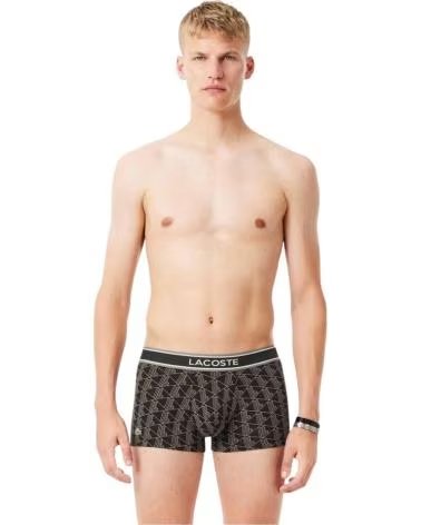 LACOSTE 3ER PACK BOXERSHORTS MONOGRAM REF 1178016 VARIOS COLORES