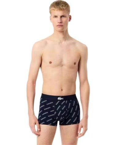 PACK DE 3 BOXERS LACOSTE EN COTON STRETCH 5H1288-00