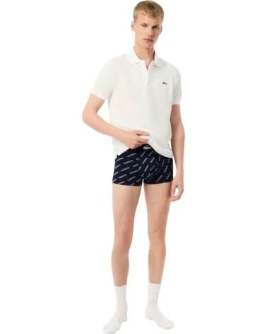 PACK DE 3 BÓXERS LACOSTE DE ALGODÓN ELÁSTICO 5H1288-00